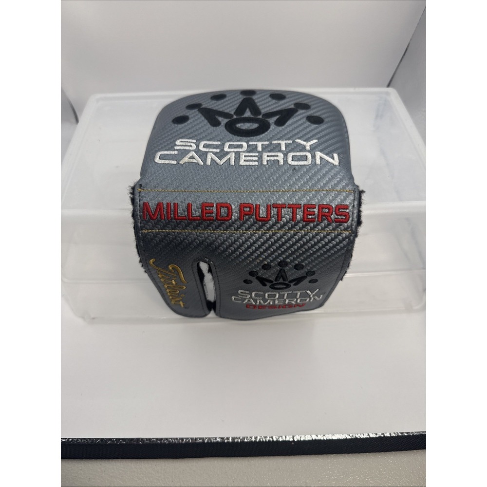 RH Scotty Cameron Futura X Mid Square Mallet Putter Headcover Head Cover EUC